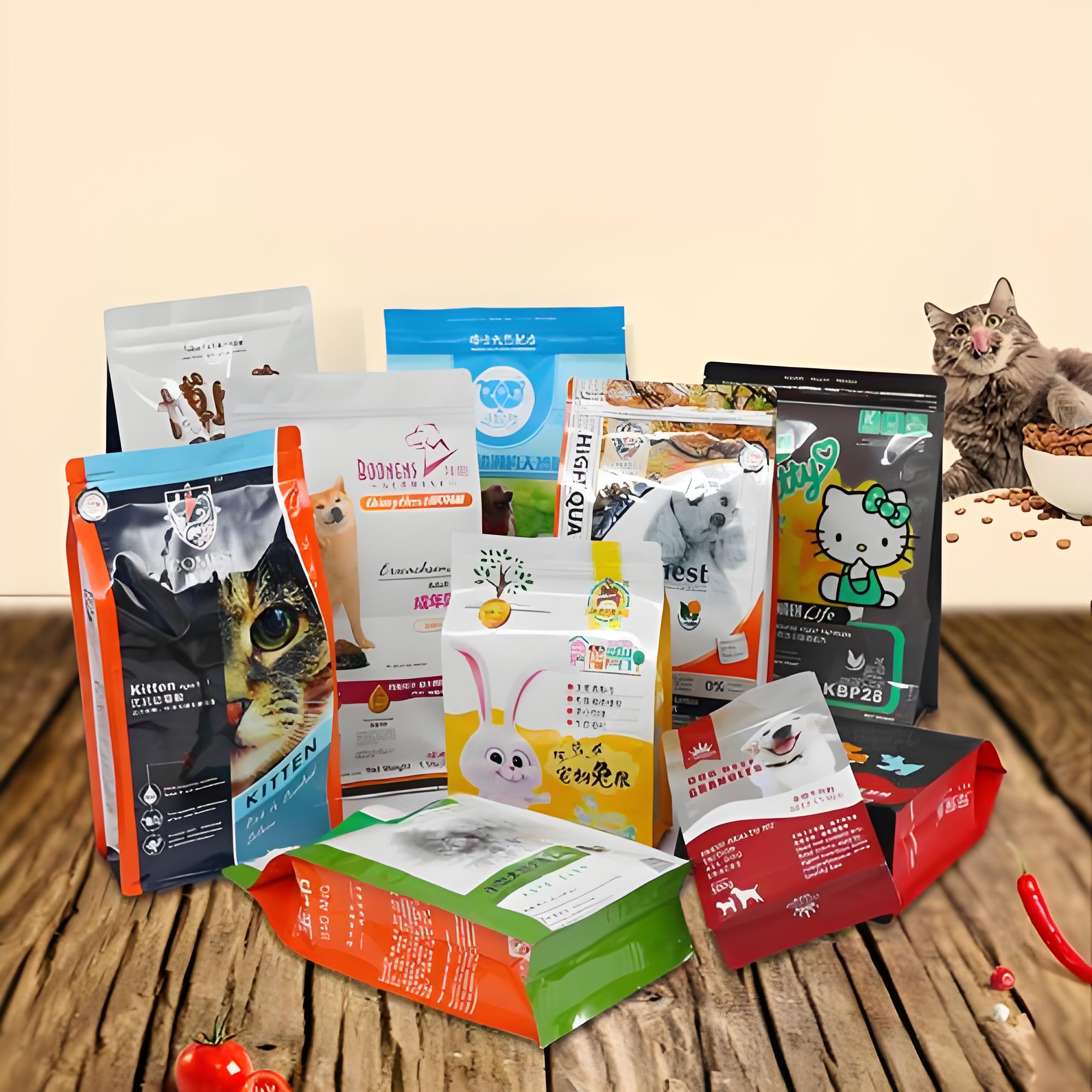 雅安市复合塑料包装袋猫粮狗粮猫砂袋 - 一站式服务